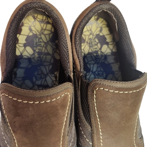 Merrell Women's Mimosa Moc Bracken Slip Ons Sz 8.5 Hiking Walking Cabincore - Picture 5 of 12